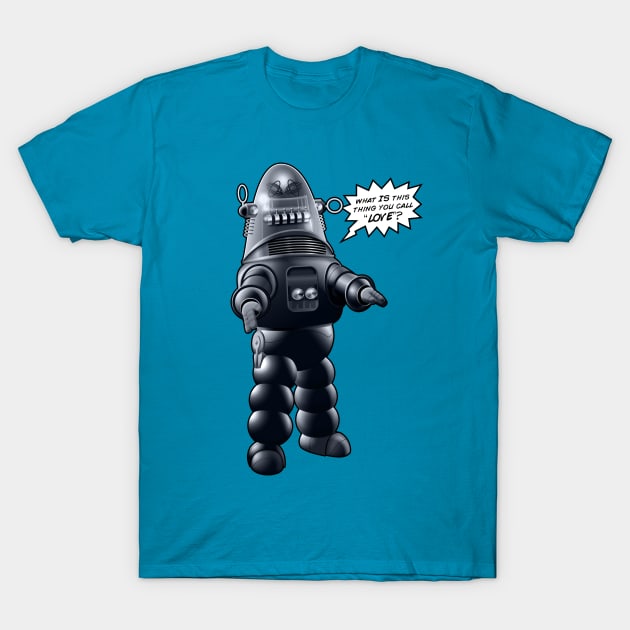 Robot Love T-Shirt by solublepeter